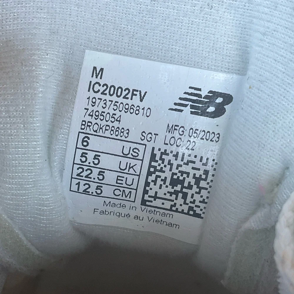 New Balance 2002R Toddler “Reflection Vintage Indigo”- 6 - Picture 8 of 8